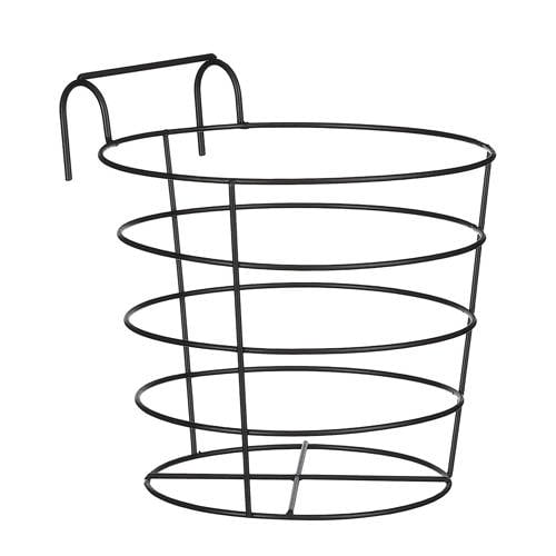 Mica Decorations Callee mand muurhanger zwart - (l19xb22xh19,5 cm) afbeelding