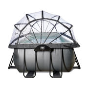 thumbnail: Exit Toys Black Leather EXIT Black Leather zwembad met zandfilterpomp en overkapping