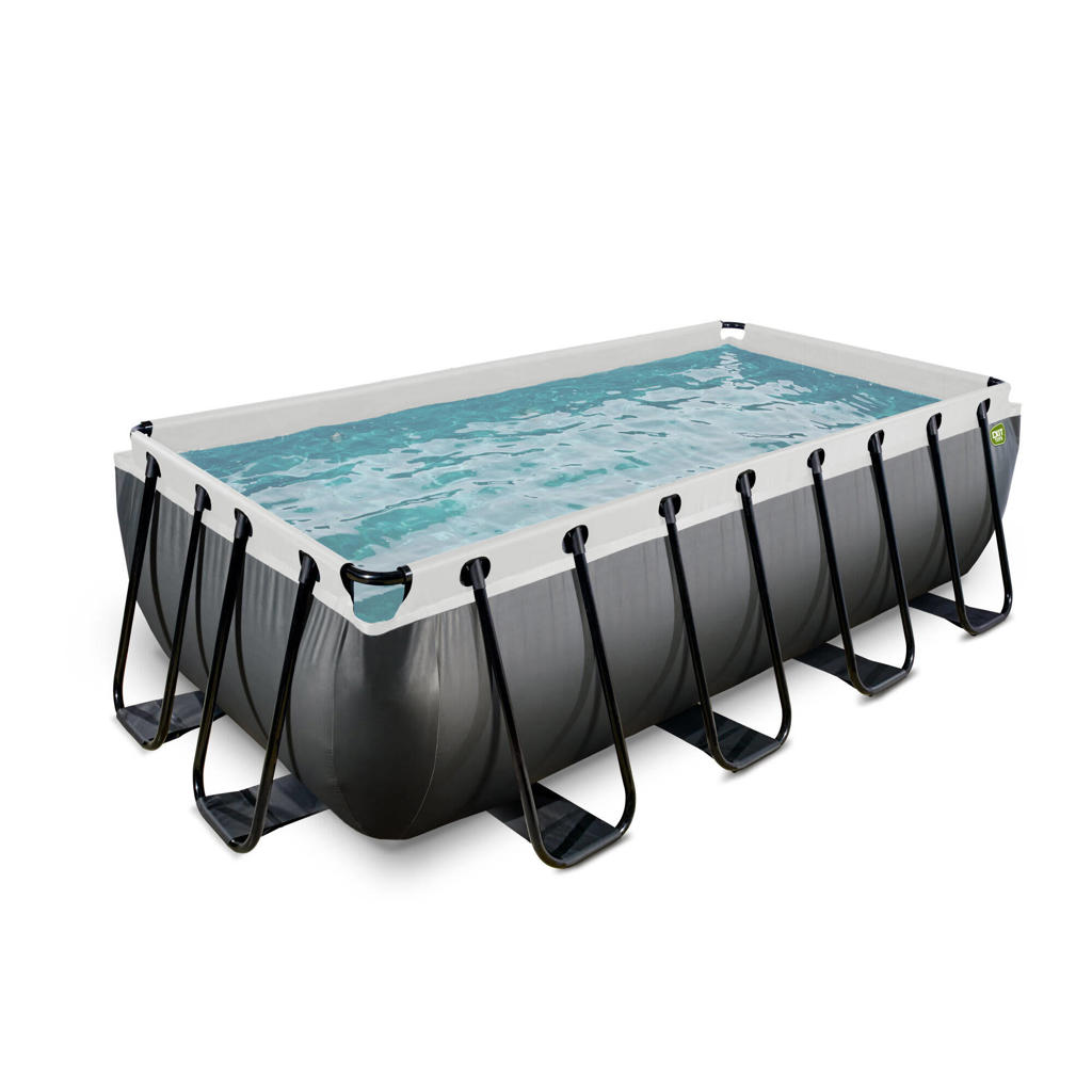 Exit Toys EXIT Black Leather zwembad met zandfilterpomp