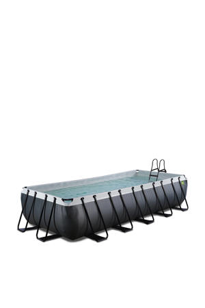 Black Leather EXIT Black Leather zwembad met filterpomp