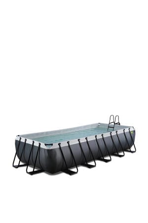 Black Leather EXIT Black Leather zwembad met filterpomp