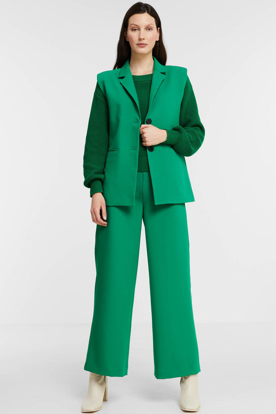 Ydence Gilet Jette | Groen main image 1