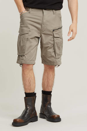 Rovic regular fit cargo short met katoen dune