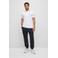 BOSS regular fit polo Paddy met contrastbies white