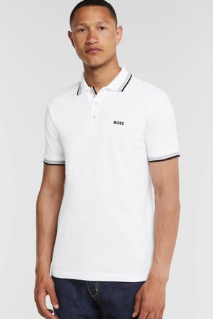 polo Paddy met contrastbies white