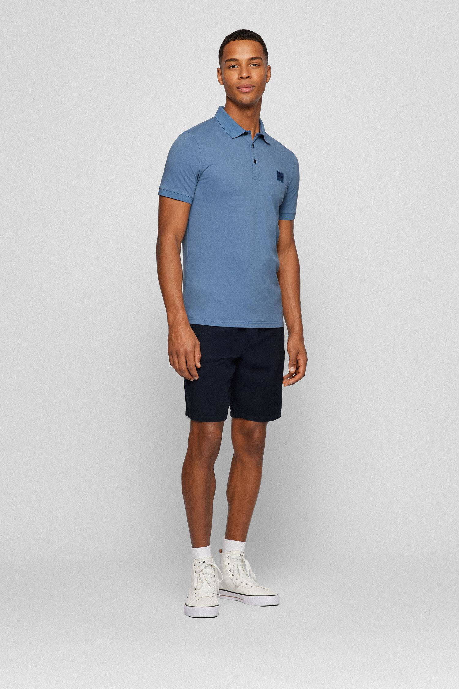 boss casual passenger slim fit polo