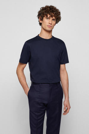 regular fit basic T-shirt Thompson dark blue