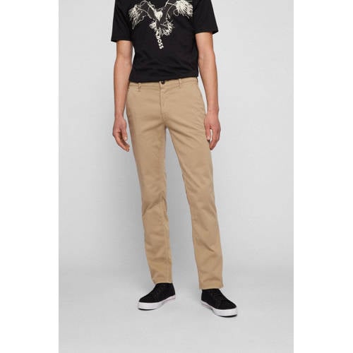 BOSS slim fit chino Schino light/pastel brown afbeelding