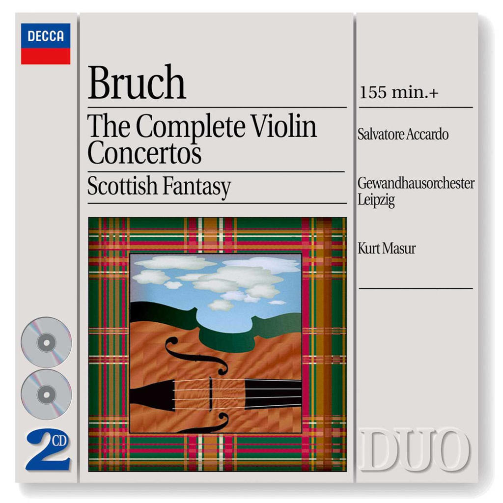 Salvatore Accardo, Gewandhausorchester Leipzig - Bruch: The Complete Violin Concertos (CD)