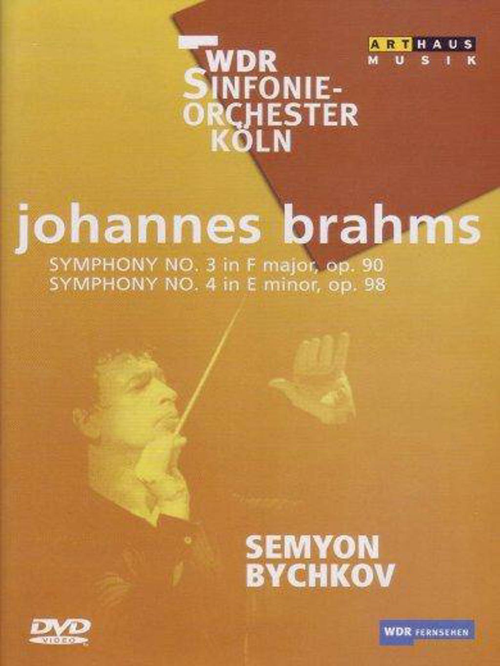 Brahms Symphonies No 3&4 (DVD)