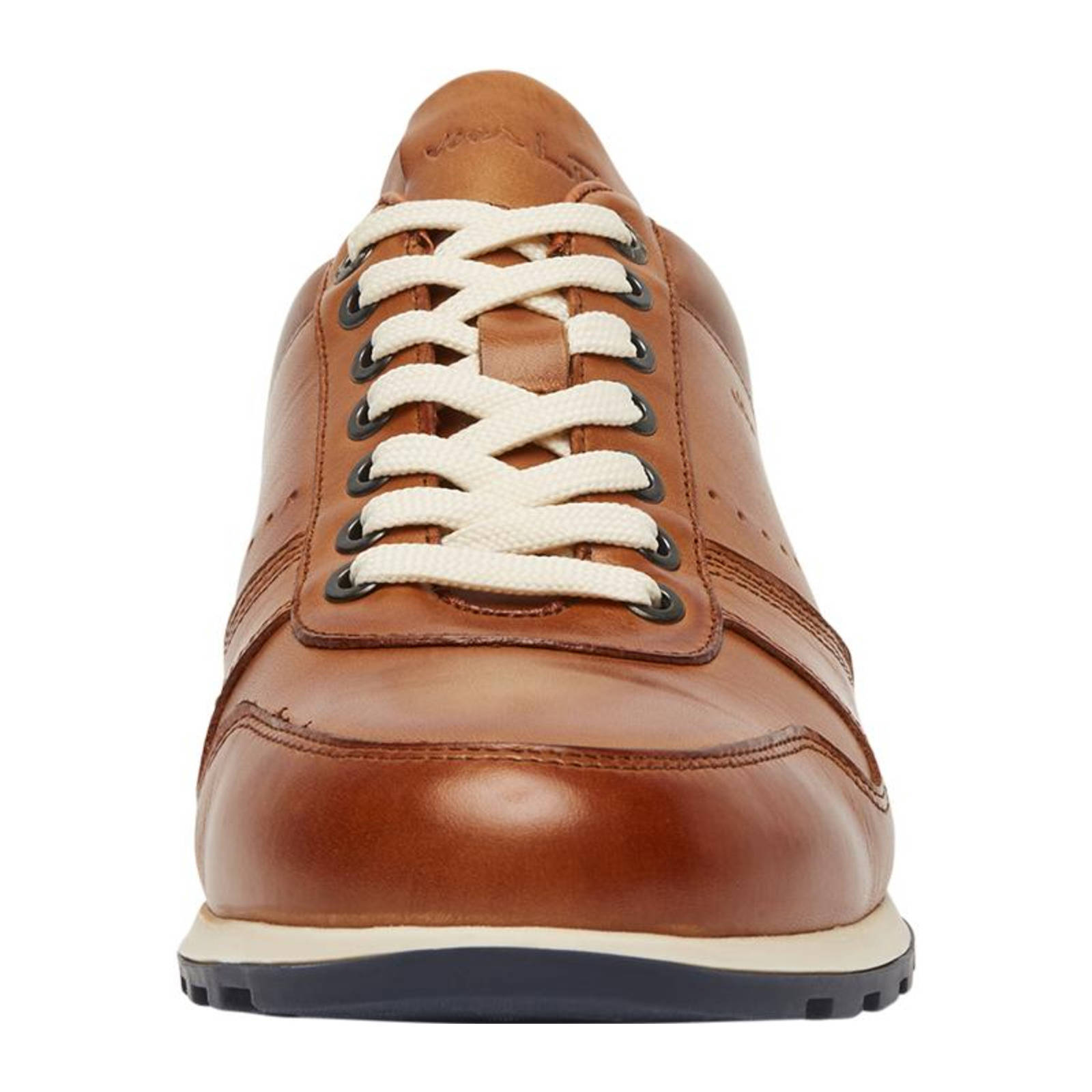 Leonardo sneaker in blauw suède | Van Lier