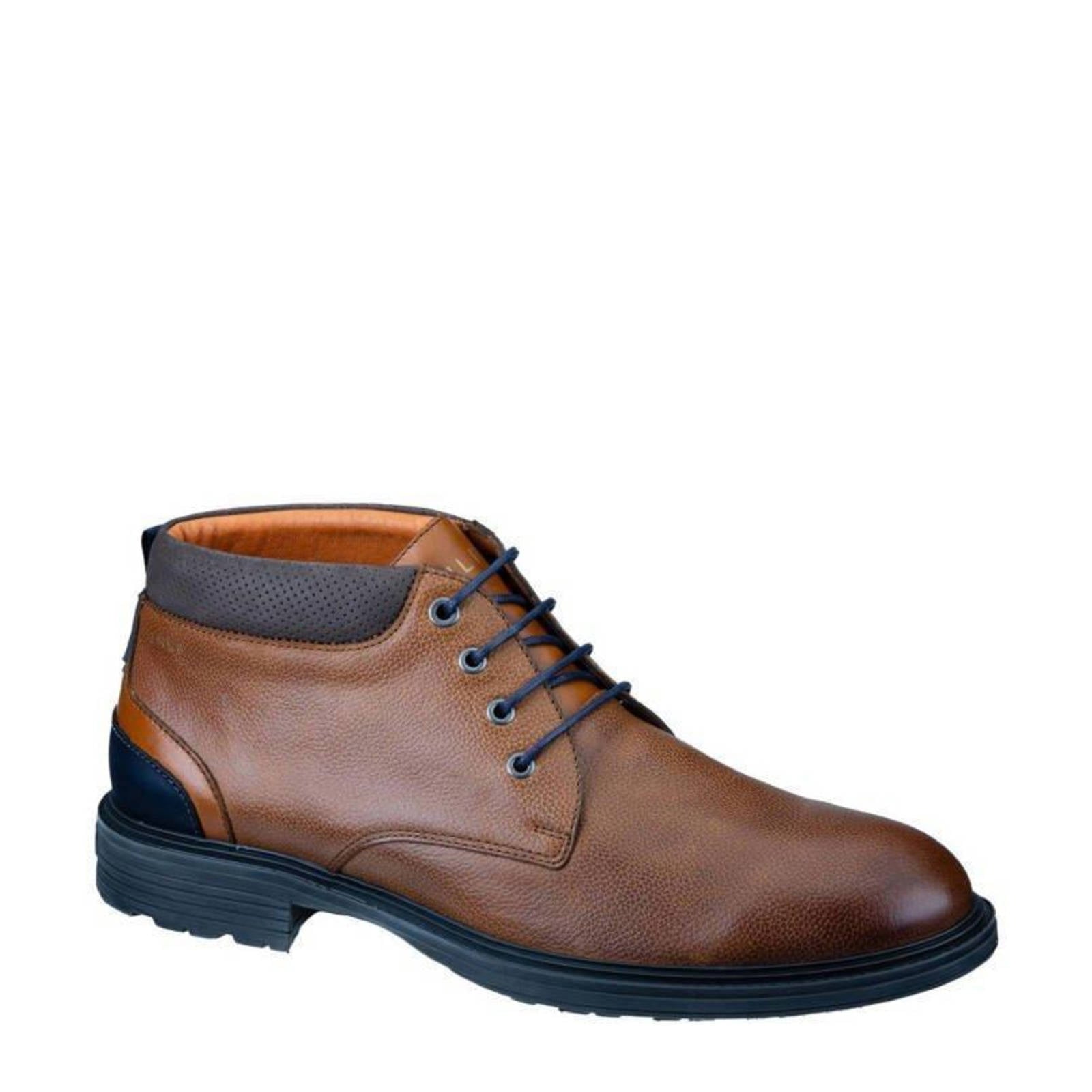 Bruine leren boots - Heren | MANFIELD