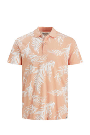 polo JORBREEZY met all over print coral pink