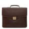 Castelijn & Beerens  15.6 inch leren laptoptas Verona bruin