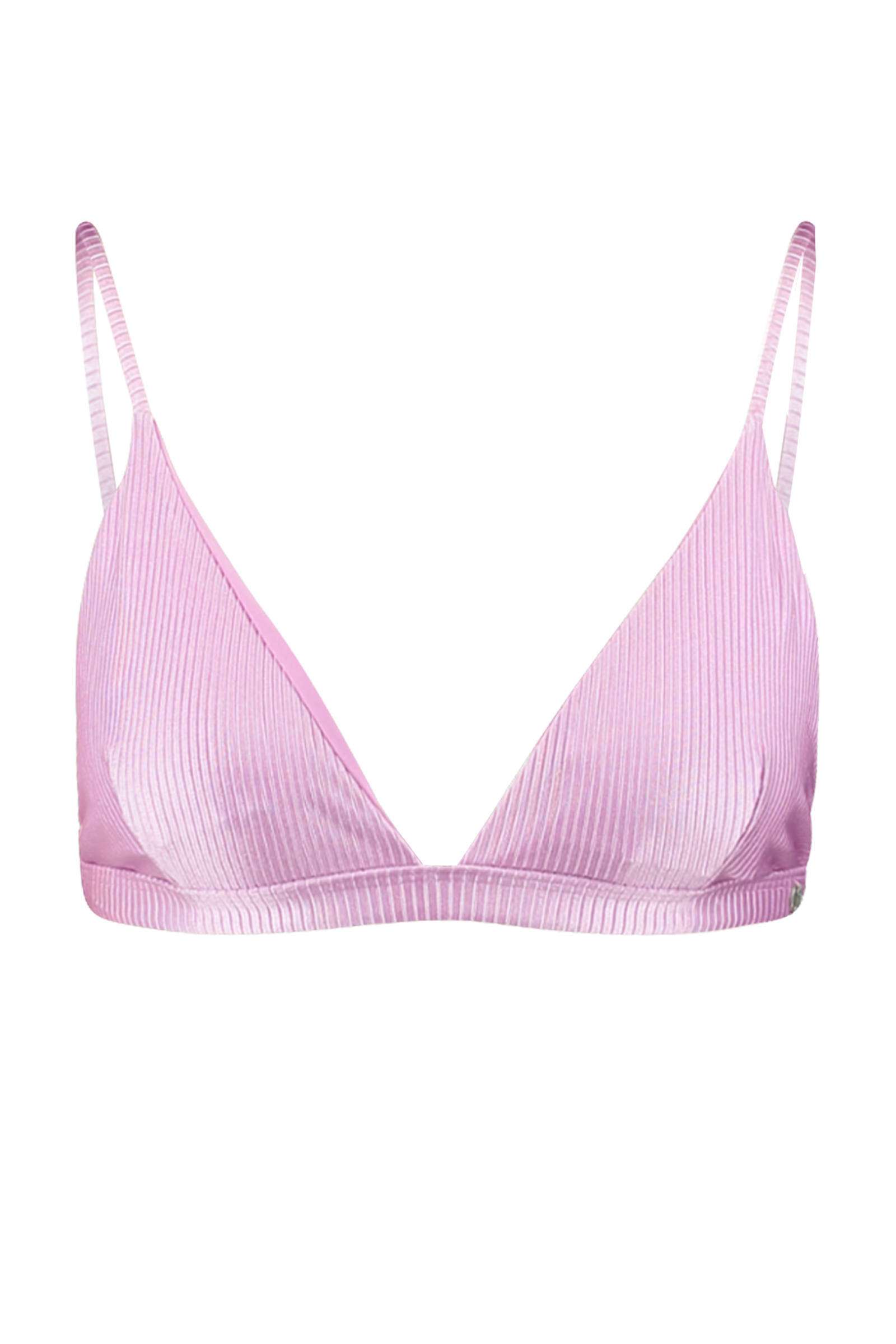 America Today bikinitop Audrey met rib structuur roze online kopen
