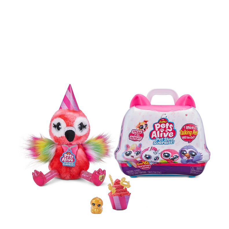 Zuru Pets Alive Magic Bunny Surprise Licht en Geluid Zuru Pets Alive Magic Bunny Surprise Licht en Geluid