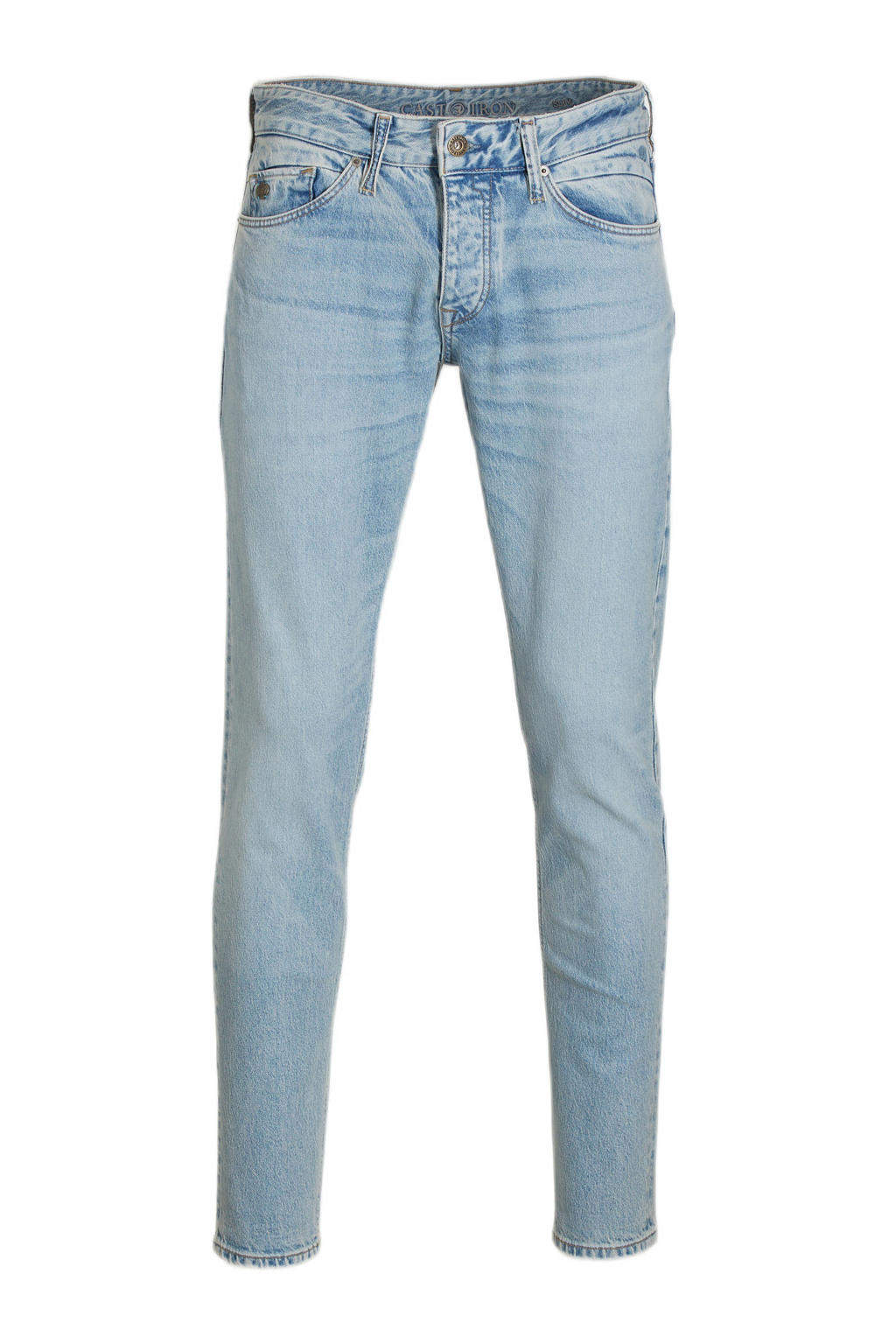Cast Iron slim fit jeans Riser light blue ocean wehkamp