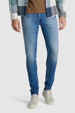 slim fit jeans Riser bright blue wash
