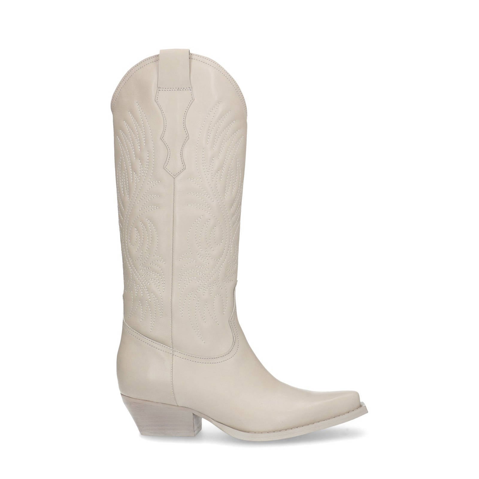 Zwarte hoge cowboylaarzen - Damesschoenen – SACHA