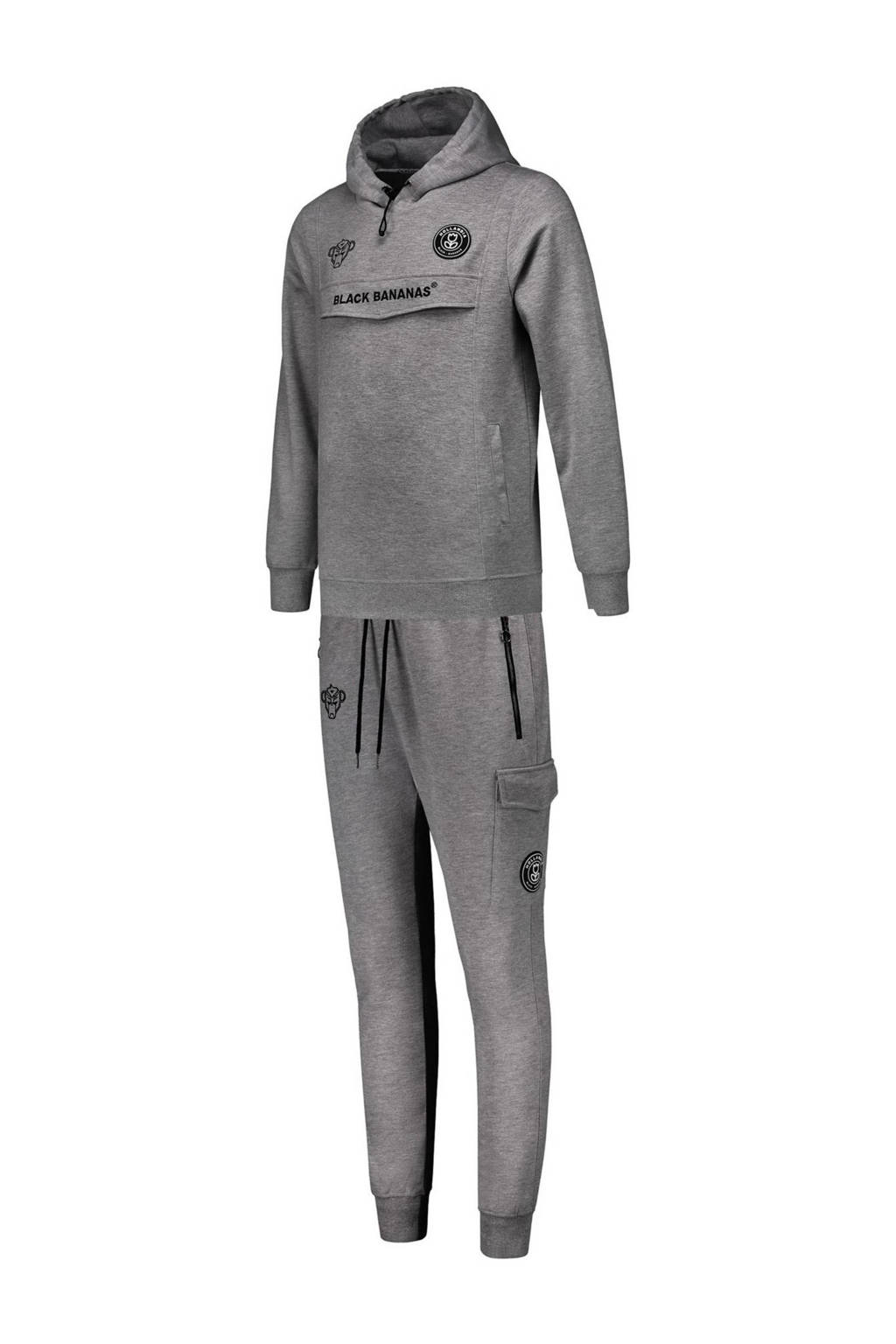 BLACK BANANAS unisex trainingspak grijs, Grijs