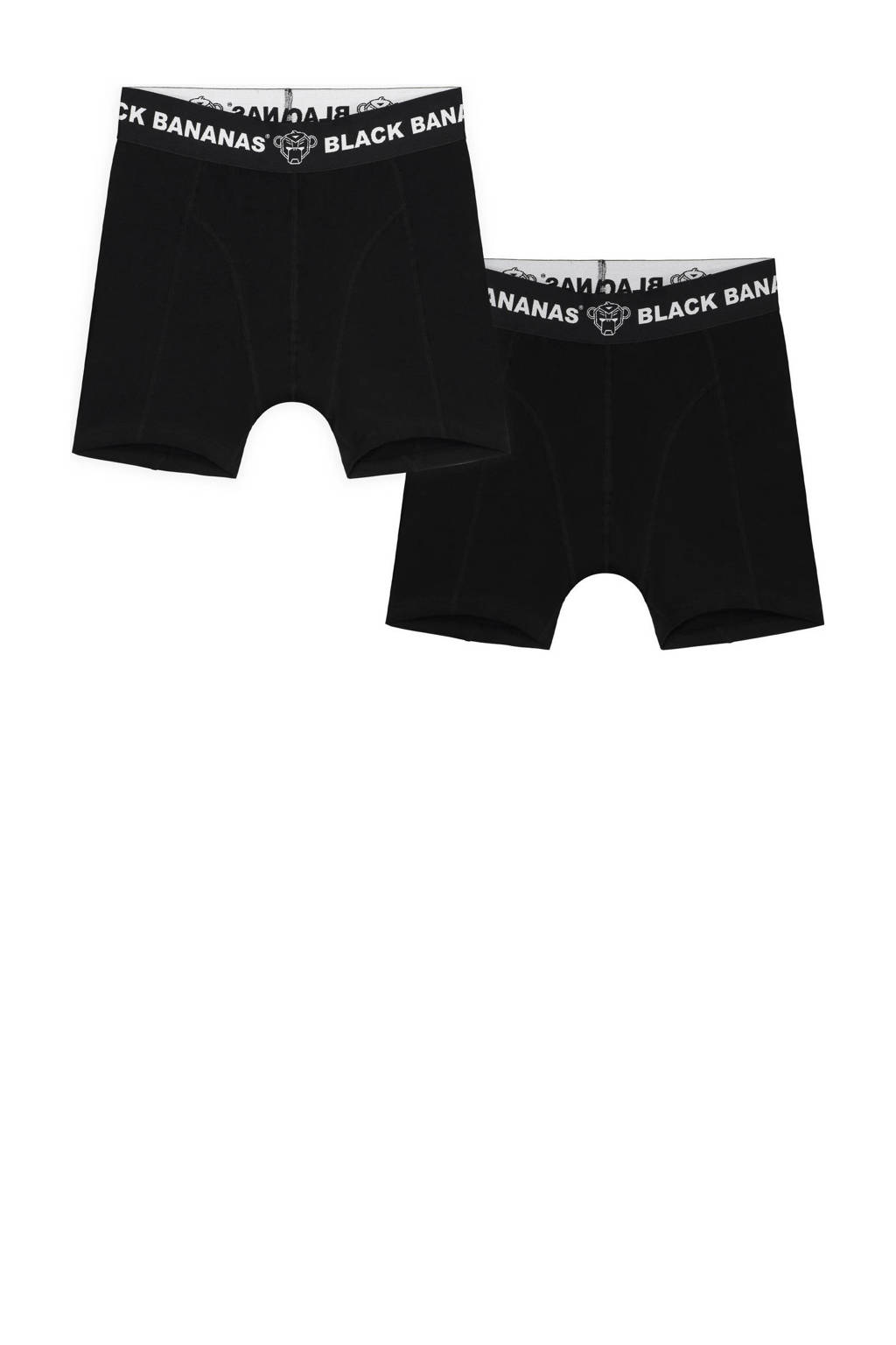BLACK BANANAS   boxershort - set van 2 zwart, Zwart