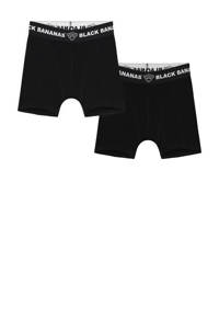 BLACK BANANAS   boxershort - set van 2 zwart, Zwart