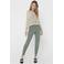 JDY gehaakte top JDYNEW met open detail beige