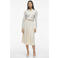 VILA blouse VIELLETTE van polyester wit