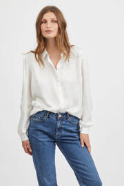 thumbnail: VILA blouse VIELLETTE van polyester wit