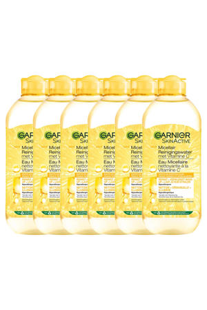Vitamine C micellair water- 6 x 400 ml voordeelverpakking