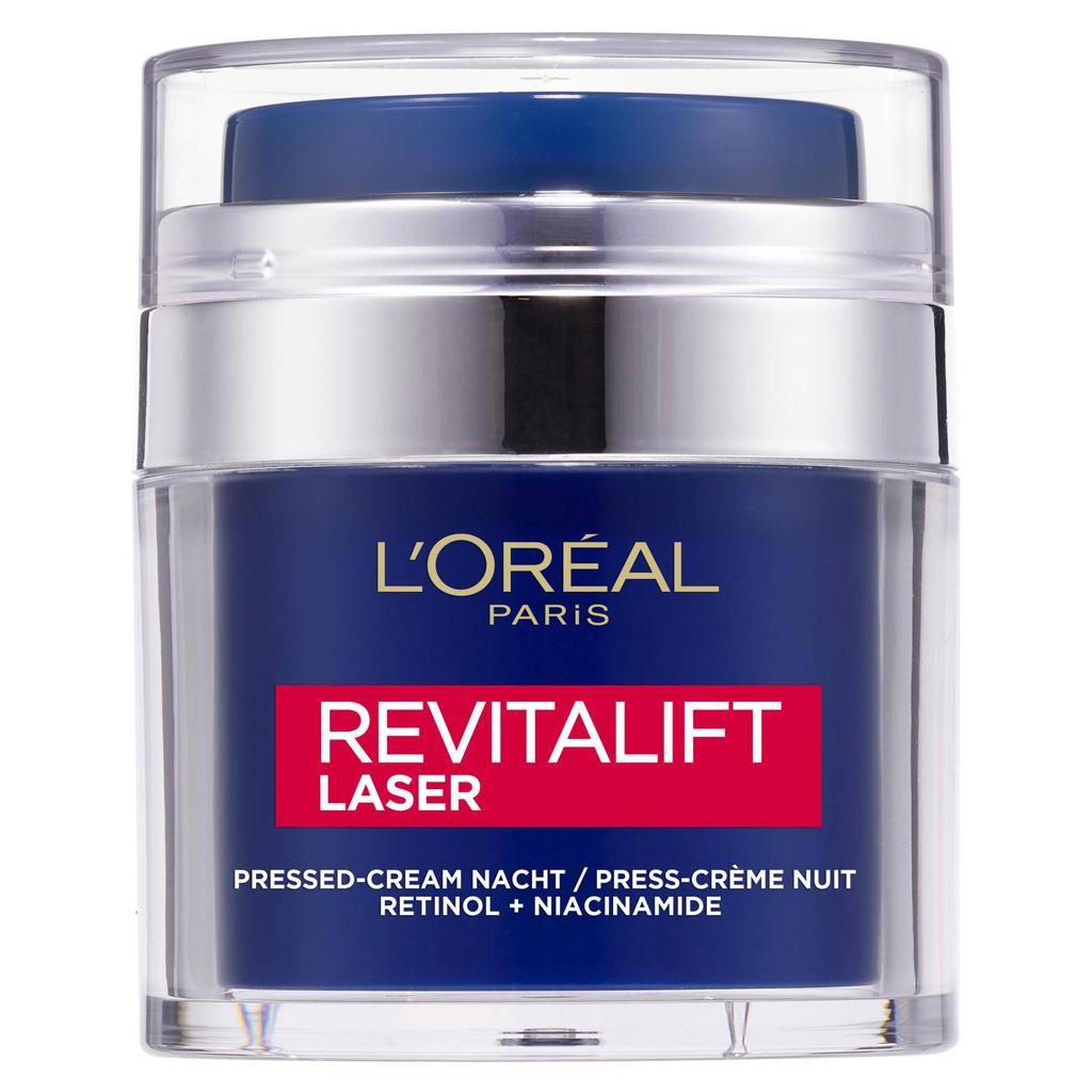 L‘Oréal Paris Revitalift Laser Nachtcreme – Anti-Falten-Pflege Mit Hyaluron, 50 Ml