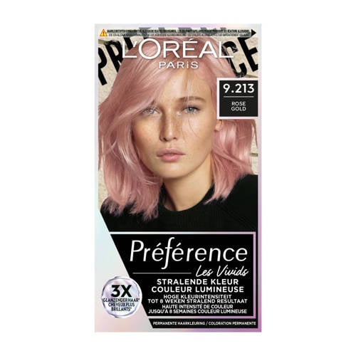 Wehkamp L'Oréal Paris Préférence Vivids 9.213 - Rose Gold aanbieding