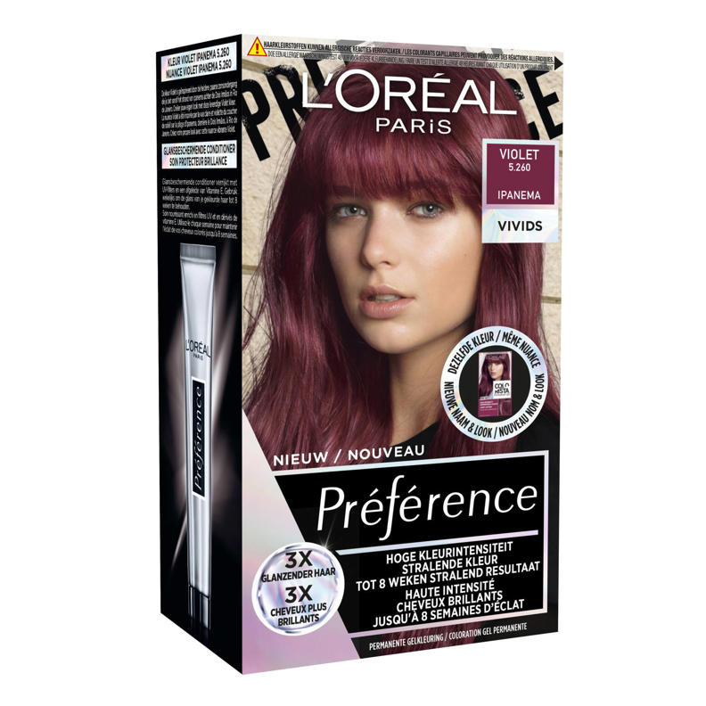 L'Oréal Paris Préférence Preference Vivids 5.260 Violet Ipanema