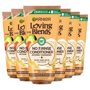 Loving Blends No Rinse Avocado conditioner - 6 stuks voordeelverpakking