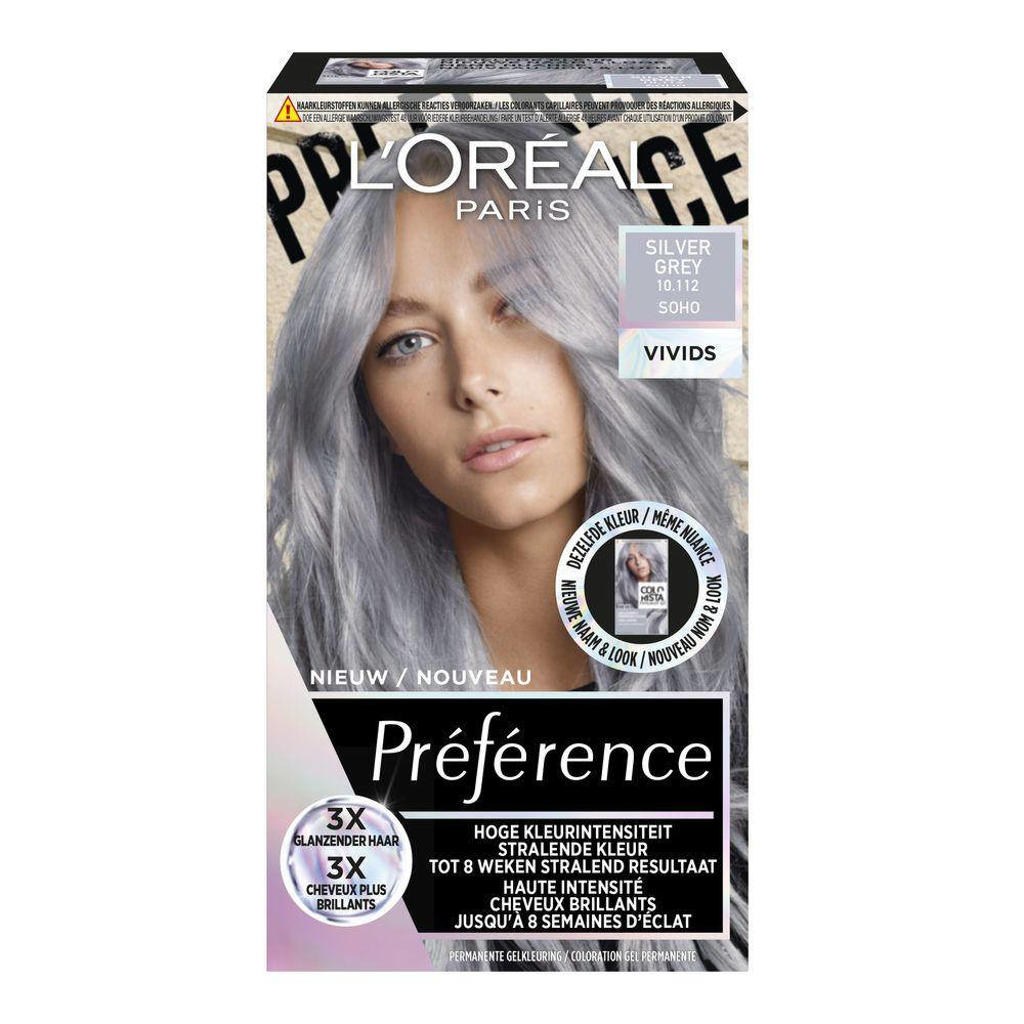 L'Oréal Paris Préférence Cool Blondes 10.112 - Silver Grey