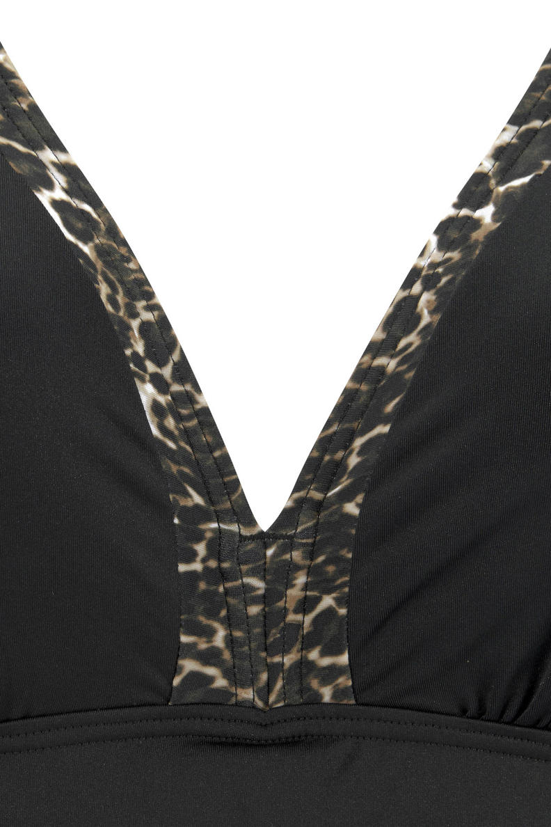 Lascana tankini bikinitop met beugel zwart wehkamp