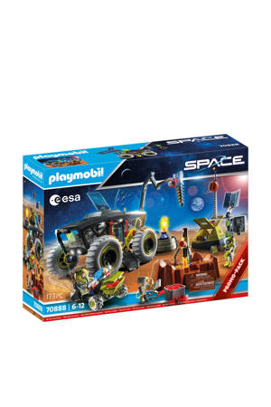 Wehkamp Playmobil Space Playmobil Space Mars expeditie met voertuigen 70888 aanbieding