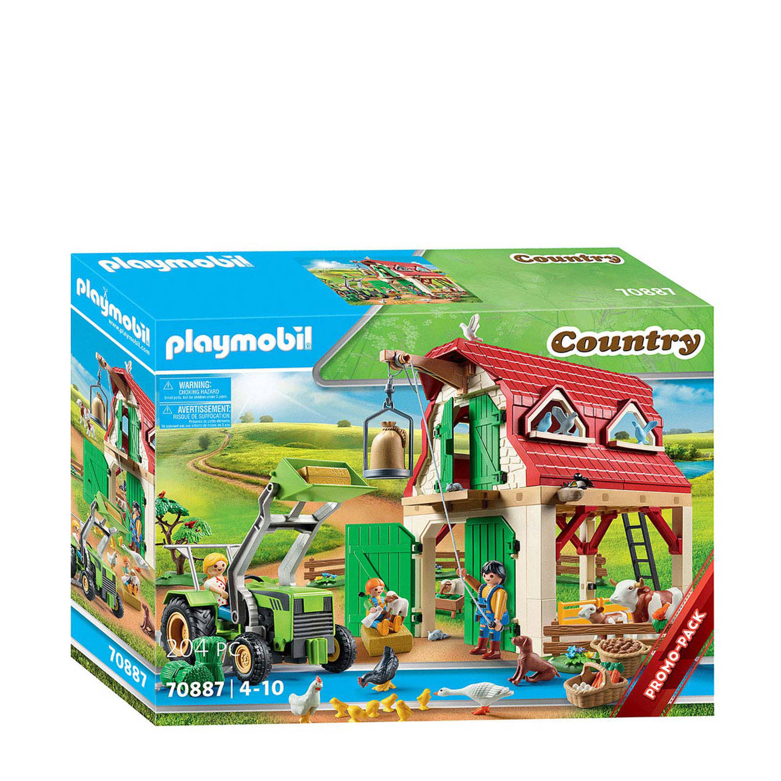 Playmobil ® Constructie speelset Boerderij met fokkerij voor kleine dieren(70887 ), Country Made in Germany(204 stuks ) online kopen