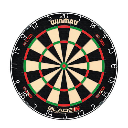 Winmau Blade 6 Dual Core Dartbord afbeelding