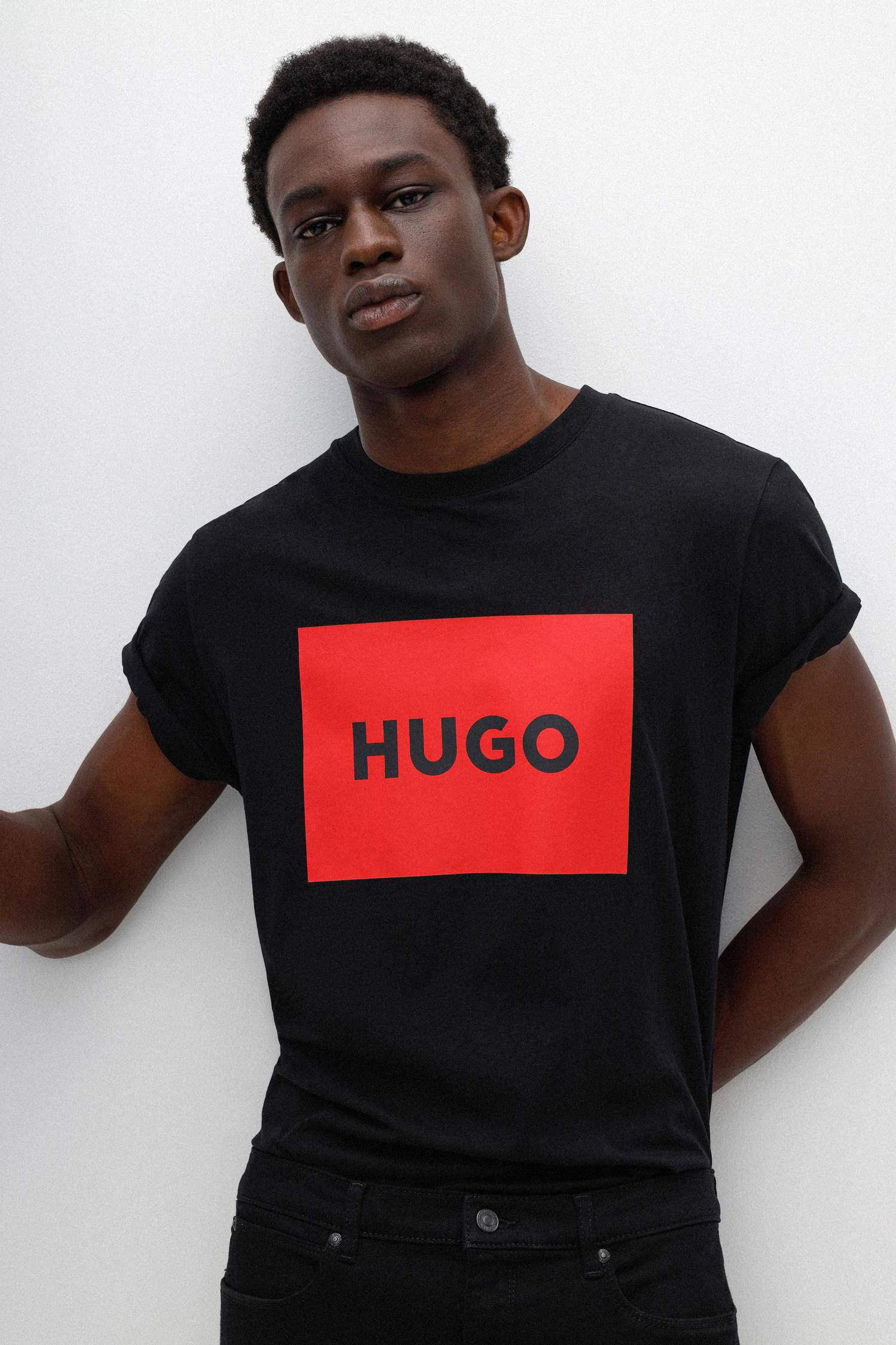 hugo t shirt black