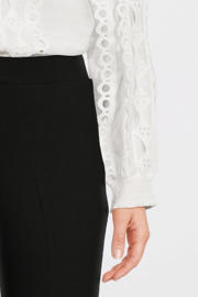 thumbnail: JANSEN Amsterdam high waist bootcut legging LECIA zwart
