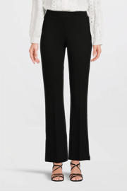 thumbnail: JANSEN Amsterdam high waist bootcut legging LECIA zwart