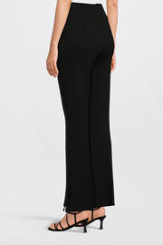 thumbnail: JANSEN Amsterdam high waist bootcut legging LECIA zwart