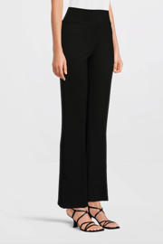 thumbnail: JANSEN Amsterdam high waist bootcut legging LECIA zwart