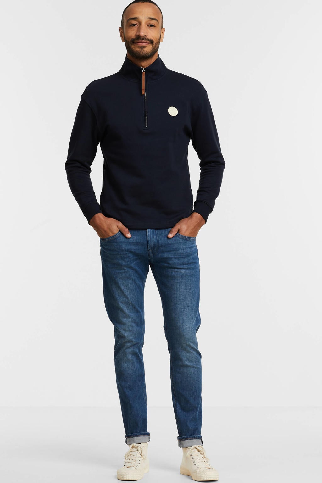 Vanguard slim fit jeans V850 RIDER mid blue used