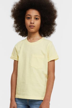 T-shirt geel