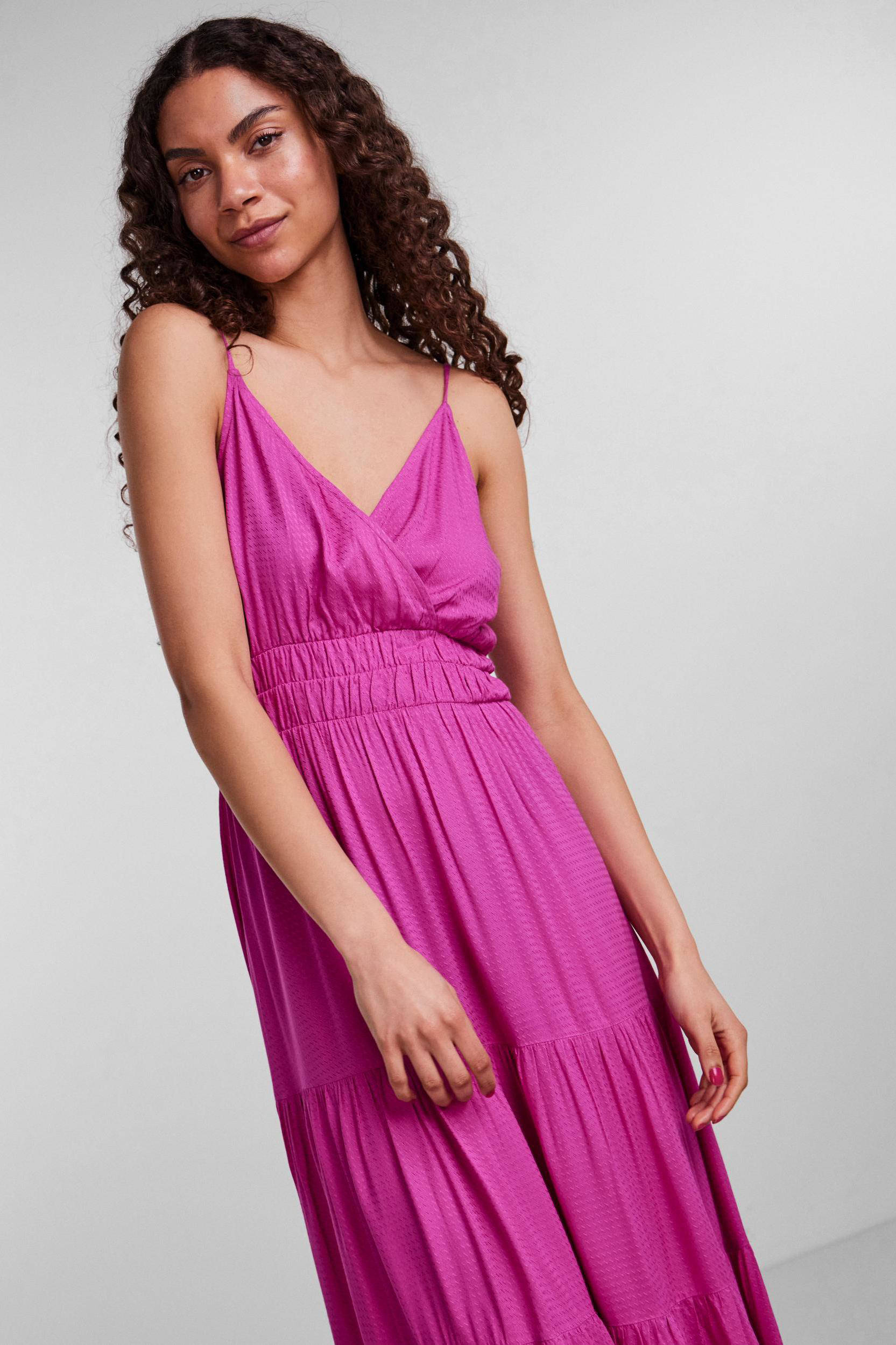 Mode Jurken Volante jurken SELMACILEK Volante jurk roze feest stijl 