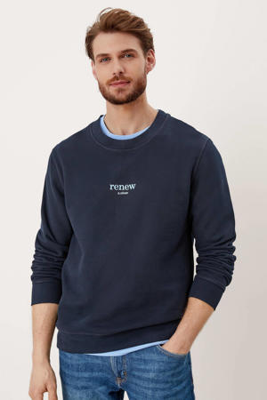 sweater met tekst marine