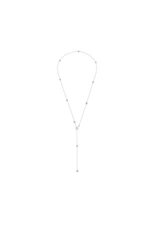 925 sterling zilveren (rug)ketting Jessie met parels