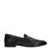 Manfield leren loafers zwart